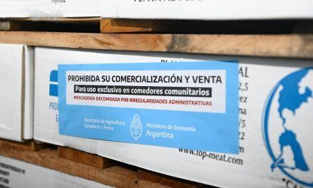 Agricultura ordenó el decomiso de 430 toneladas de carne que serán destinadas a comedores comunitarios