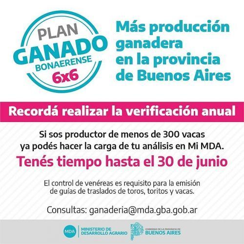 El Ministerio de Desarrollo Agrario finaliza la inscripción para la segunda etapa de ETS