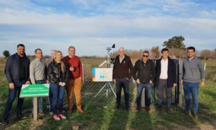 Camilo Aldao: Córdoba entregó aportes a productores y se instaló una estación meteorológica