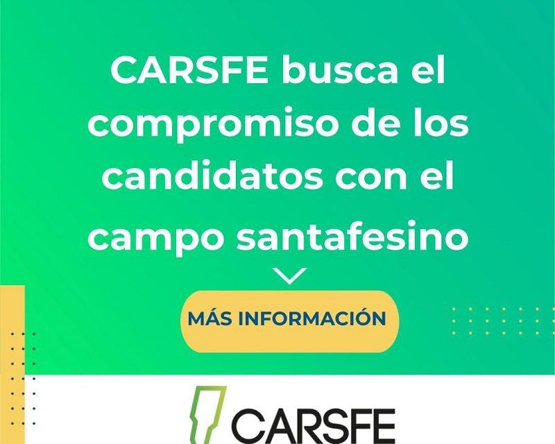 CARSFE BUSCA EL COMPROMISO DE LOS CANDIDATOS CON EL CAMPO