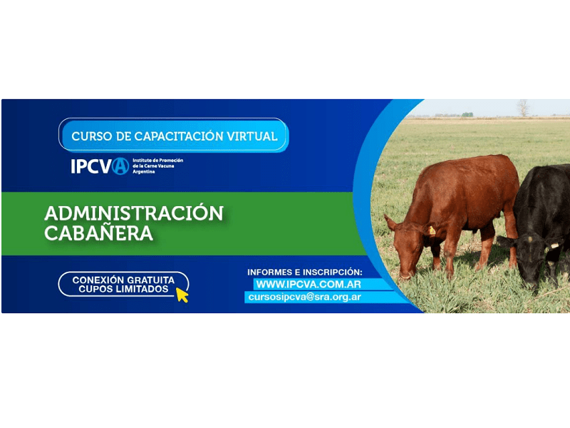 Administración cabañera: capacitación virtual del IPCVA