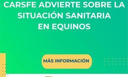 CARSFE advierte sobre la situación sanitaria en equinos