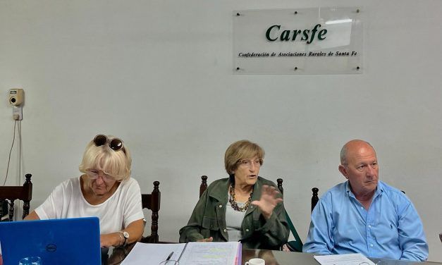 CARSFE recibió al presidente de CRA, Carlos Castagnani