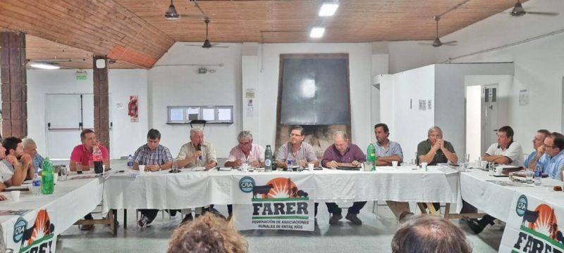 FARER y los caminos rurales de Entre Ríos