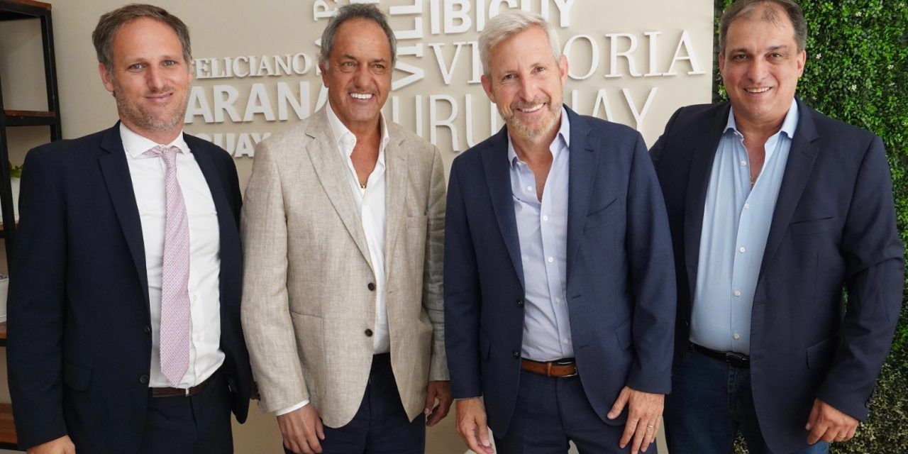 Frigerio se reunió con empresarios de JBS