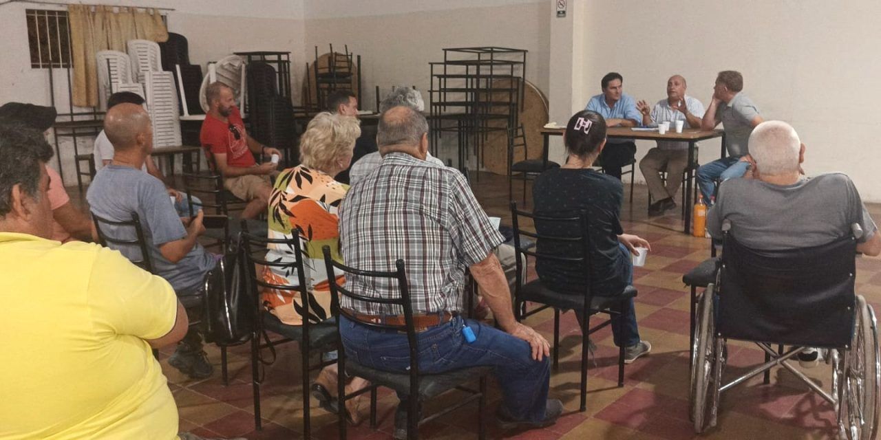 Mejoramiento de caminos rurales en San Luis