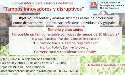 Tambos innovadores y disruptivos