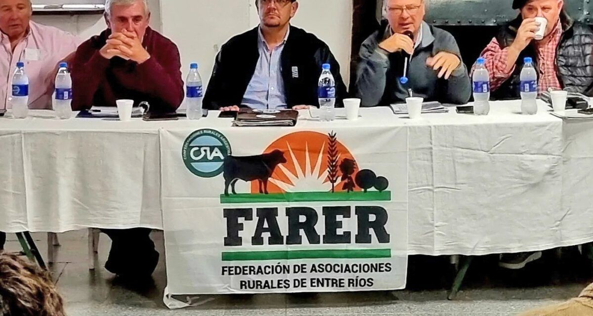 FARER Y LOS CAMINOS RURALES DE ENTRE RÍOS