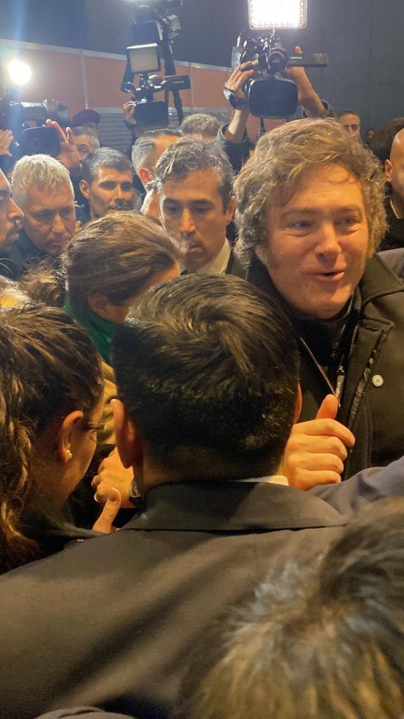 El presidente Milei recorrió la Expo Angus de Otoño