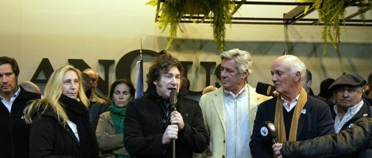 El Presidente de la Nación visitó la Expo Angus en la Rural