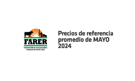 ENTRE RÍOS: VALORES EN RETROCESO DURANTE MAYO