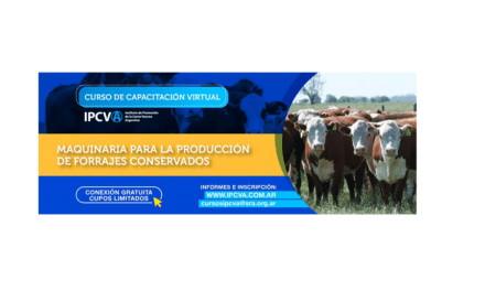 Capacitación: Maquinaria para producción de forrajes conservados