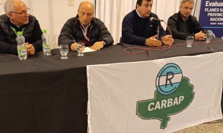 CARBAP EVALUÓ PLANES SANITARIOS EN RAUCH