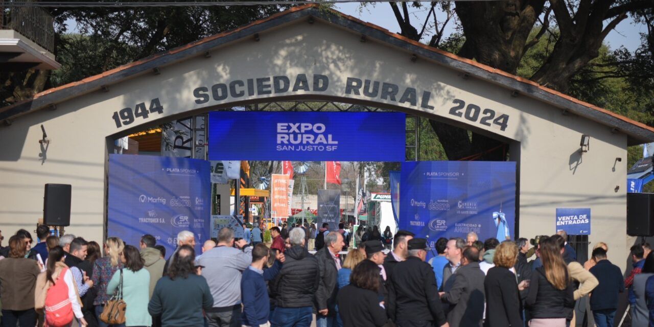 Comenzó la Expo Rural San Justo, una fiesta de toda la comunidad