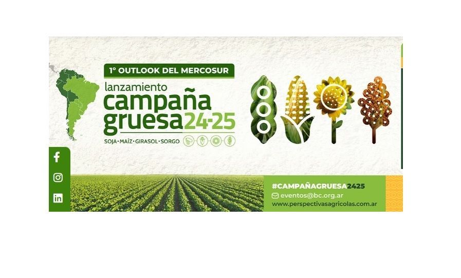 Primer Outlook del Mercosur: LANZAMIENTO DE LA CAMPAÑA GRUESA 2024/25