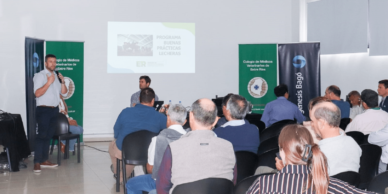 180 veterinarios se capacitaron en Buenas Prácticas Lecheras