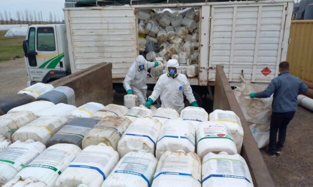 Construyen depósito para envases usados de fitosanitarios
