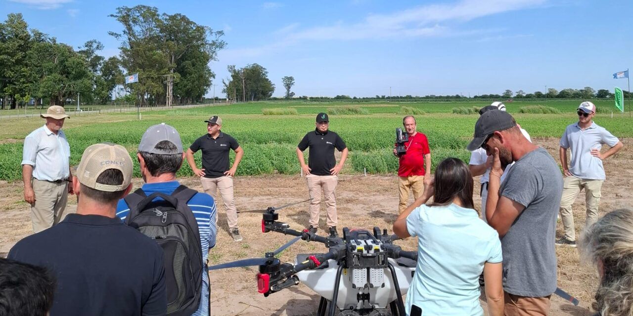 Desafíos del uso de drones aplicadores en pasturas 