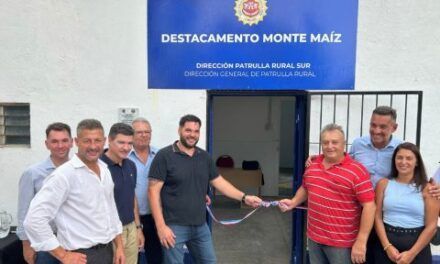 Córdoba inauguró el destacamento Nº 100 de Seguridad Rural