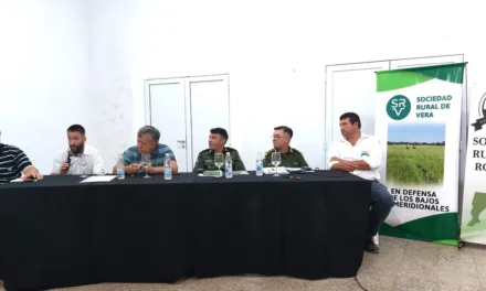 Reunión sobre Seguridad Rural en Vera, Santa Fe