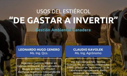 Estiércol: de gastar a invertir – Gestión Ambiental Ganadera’