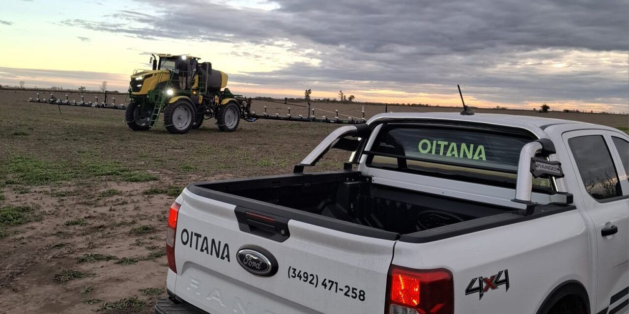 Demostración a campo de pulverización con tecnología Caimán