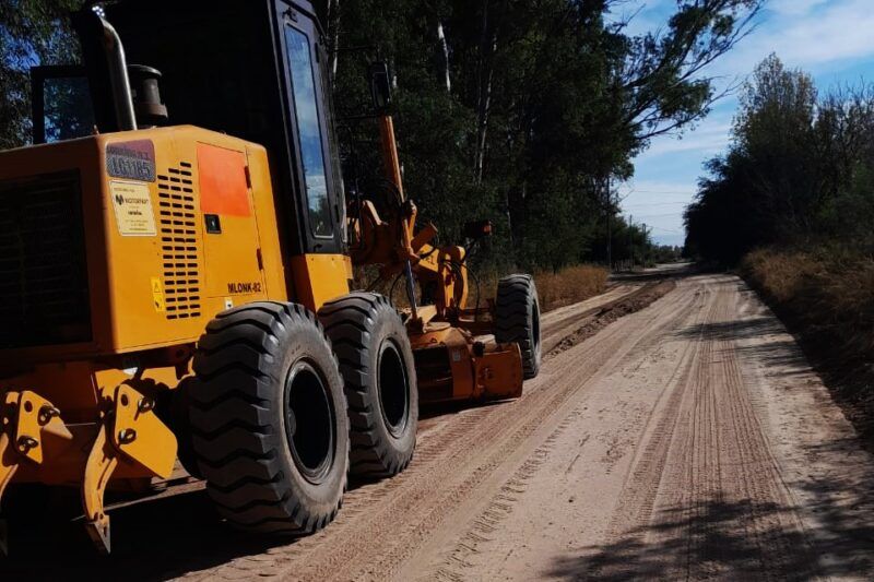 San Luis reparó caminos no pavimentados