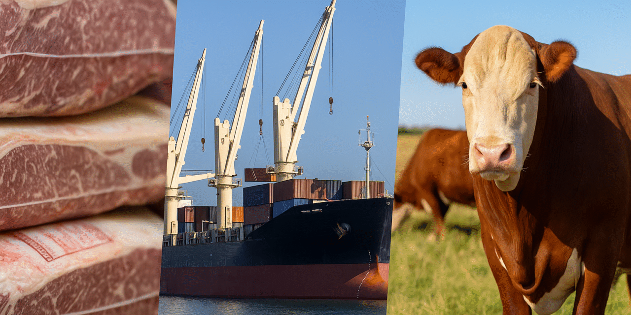 Exportaciones de carne: ligera recuperación en abril