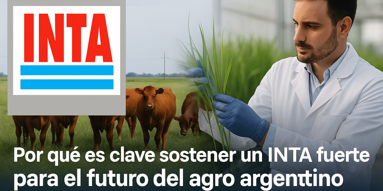 Por qué es clave sostener un INTA fuerte para el futuro del agro argentino