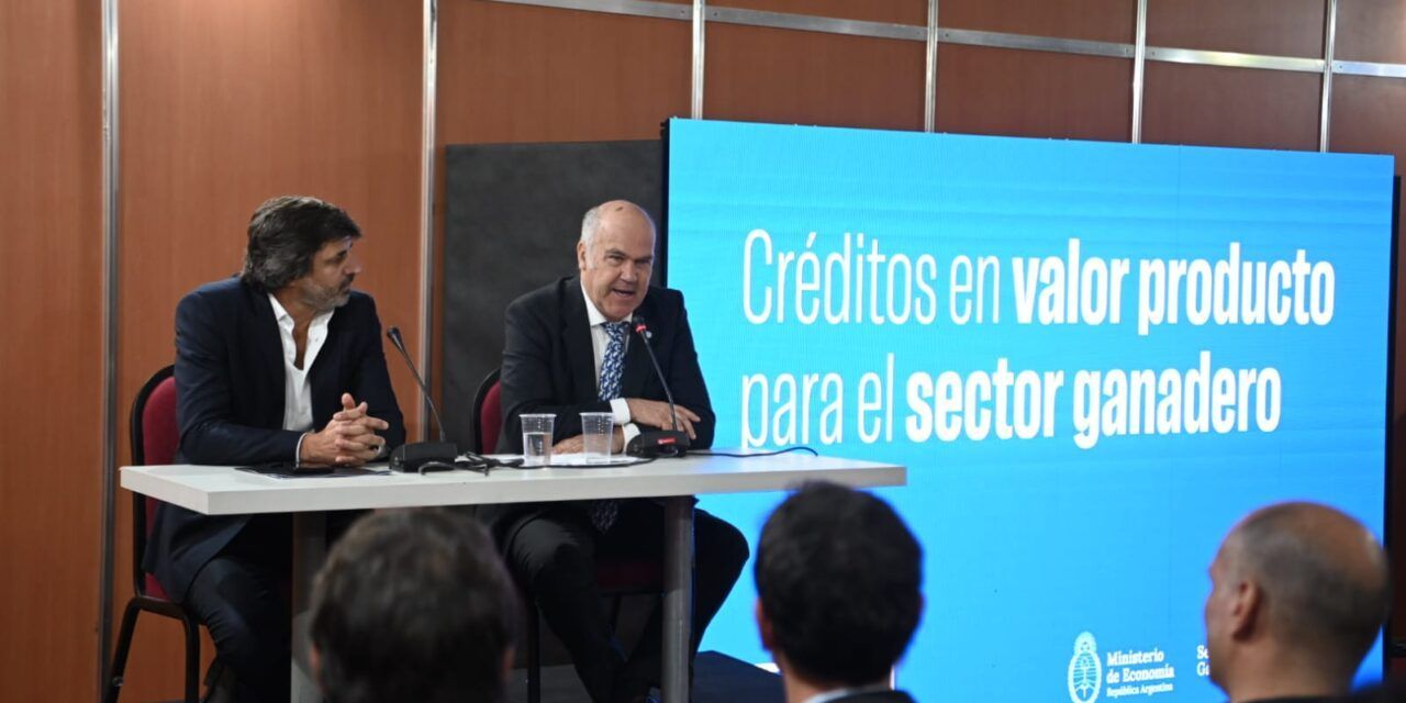 El Gobierno lanzó créditos en kilos de novillo
