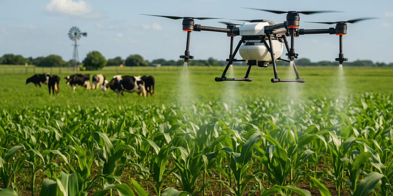 Drones agropecuarios en Argentina: nueva era para el campo