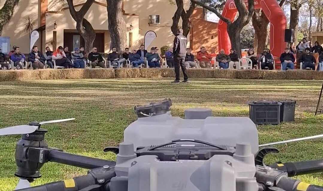 Siembra eléctrica de precisión y drones
