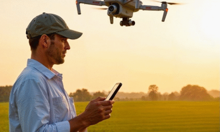 Capacitación clave para operarios de drones agrícolas