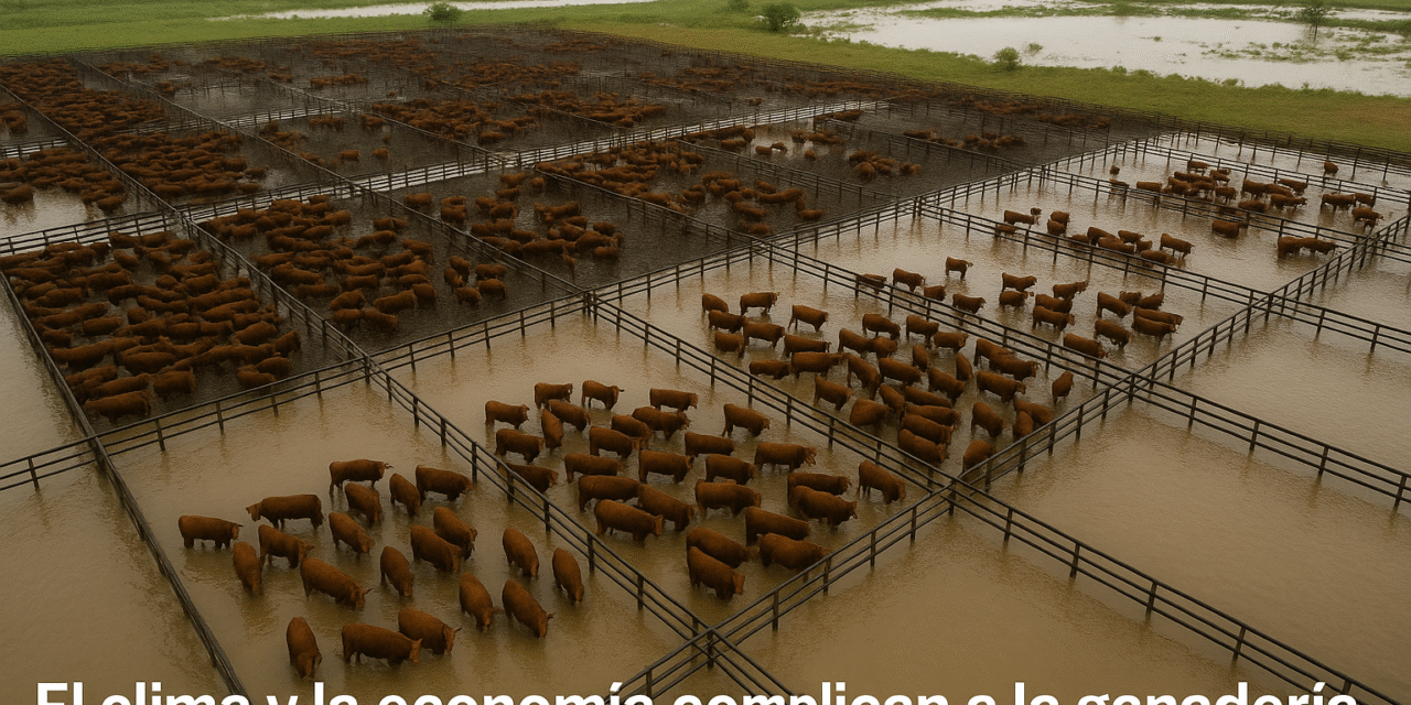 Feedlots desbordados: clima y tasas los hunden