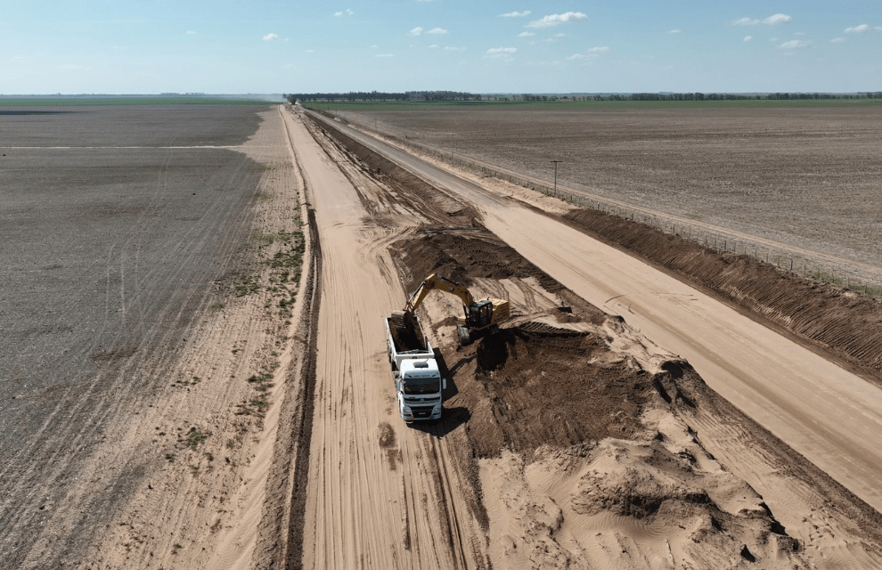 Obras rurales estratégicas: avanza el modelo vial productivo cordobés