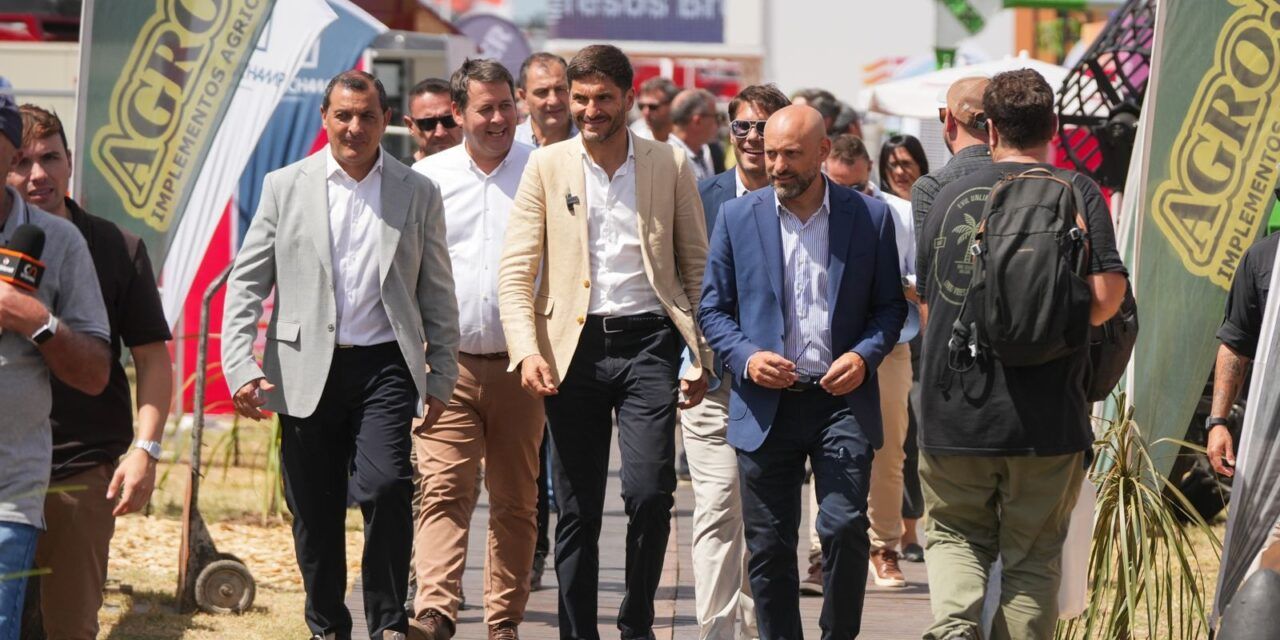 Santa Fe anunció financiamiento productivo en Expoagro