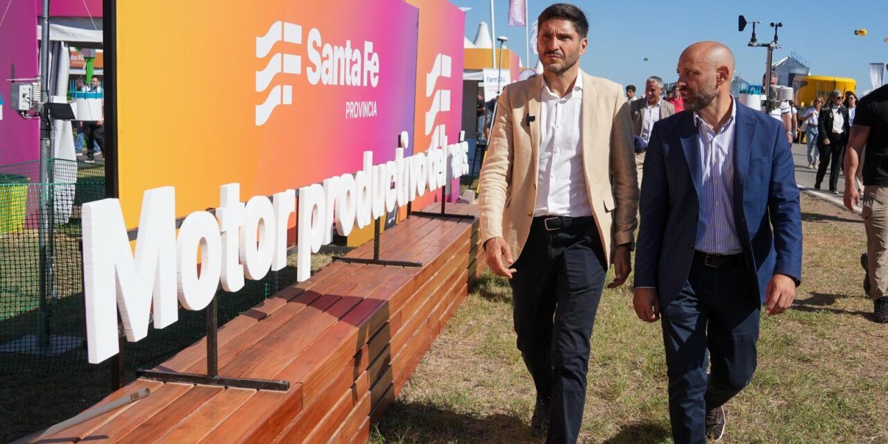 Pullaro en Expoagro defendió el modelo productivo santafesino