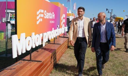 Pullaro en Expoagro defendió el modelo productivo santafesino