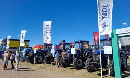 Sabbione exhibe en Expoagro la tecnología de Lovol y Mainero