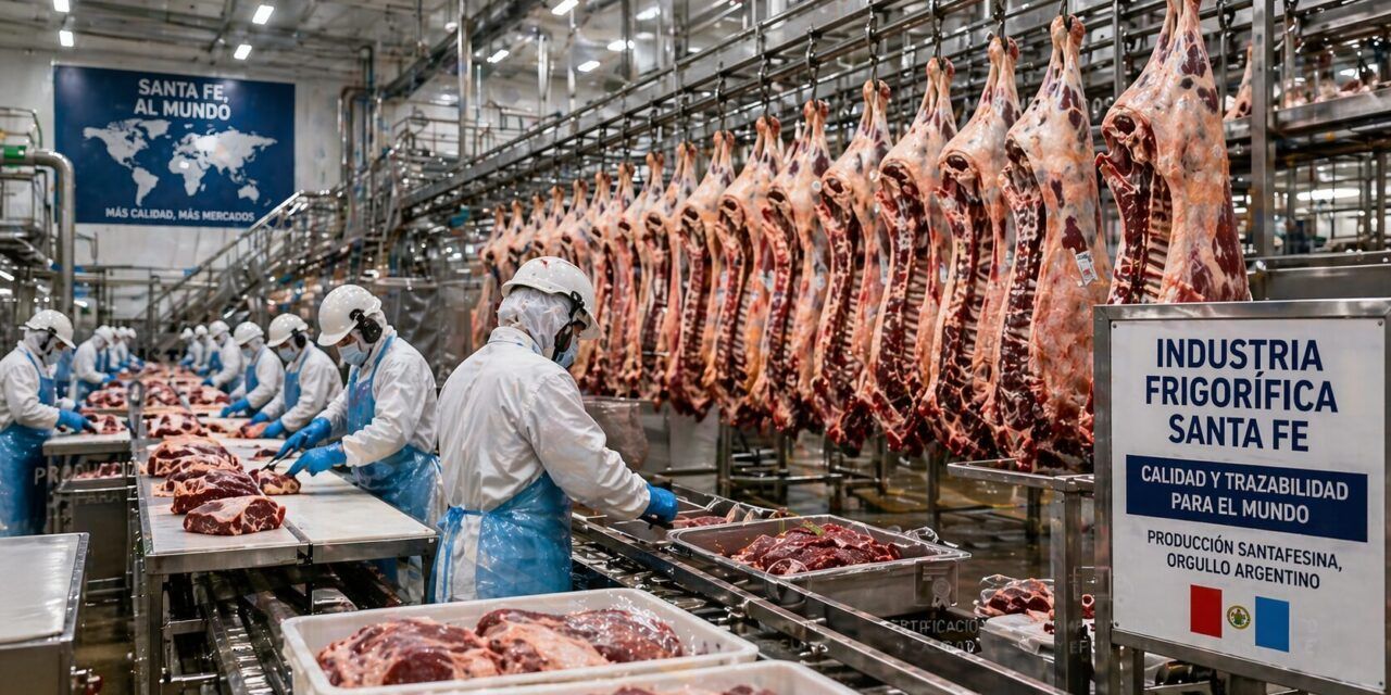 Santa Fe fortalece su industria frigorífica exportadora
