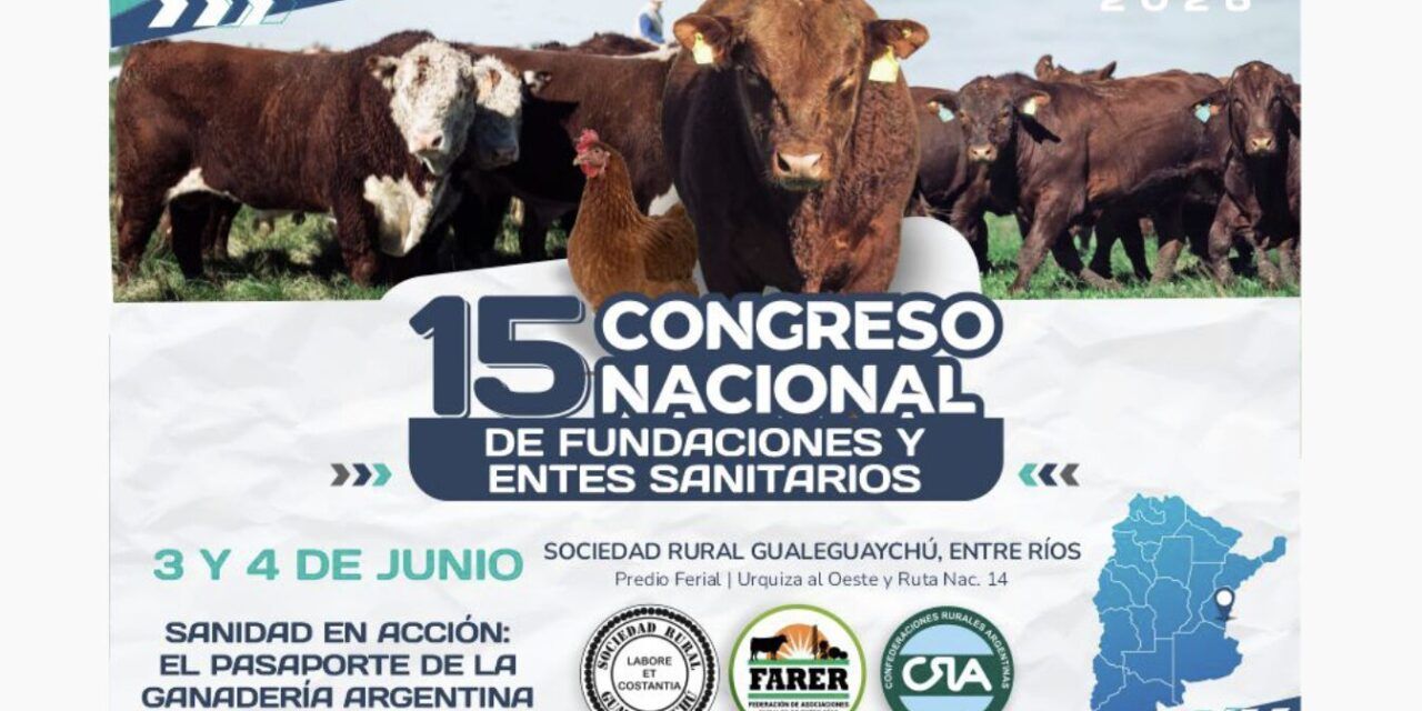 Gualeguaychú será sede del Congreso Nacional de Fundaciones y Entes Sanitarios