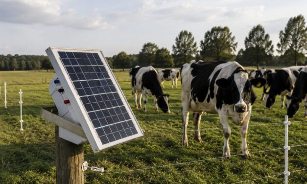 Peón lidera con sus cercas eléctricas solares