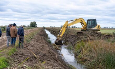 Obras hídricas en Santa Fe ante El Niño