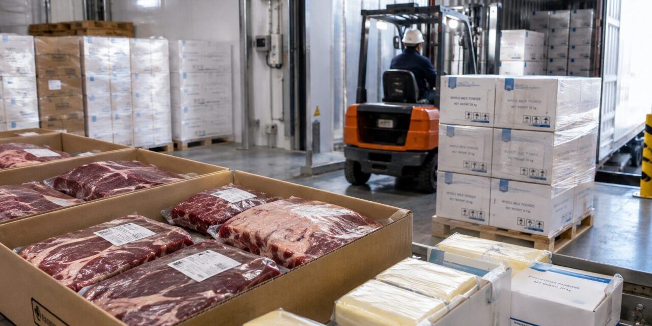 Carne y lácteos impulsan las exportaciones agroindustriales